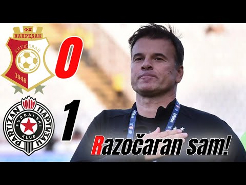 Napredak - Partizan 0:1 ☆ Neubedljiv Partizan i odličan Železničar ☆ SLS