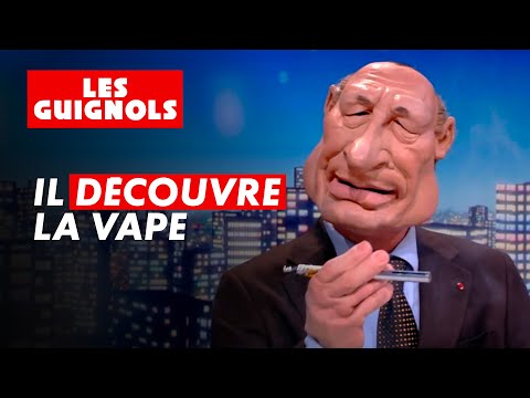 Jacques Chirac ne comprend pas le concept de la cigarette électronique ! - Les Guignols - CANAL+