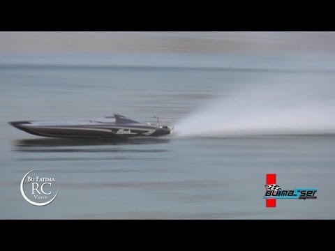 2nd Test - The Carbon fiber ZONDA Boat with 8S Lipo