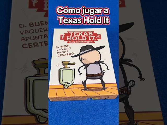 Vídeo relacionado con Explosm Texas Hold It, Juego de Mesa Party Game de Faroles y Mentiras en el Lejano Oeste, A Partir de 14 Años, De 2 a 6 Jugadores, 10-15 Minutos por Partida, Español