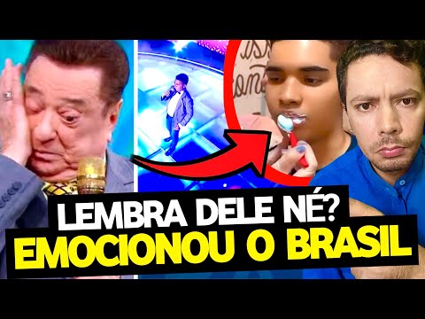 😭 HE IS UNRECOGNIZABLE! Gospel singer WITH AN AMAZING VOICE - It's heartbreaking! Kaiky Mello fro...