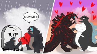 Download lagu MOMMY!!! Please Come Back - Very Sad Story But Happy Ending | POOR BABY GODZILLA LIFE mp3