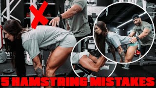 5 HAMSTRING MISTAKES & HOW TO FIX THEM FT. ALDO & BAKHAR NABIEVA