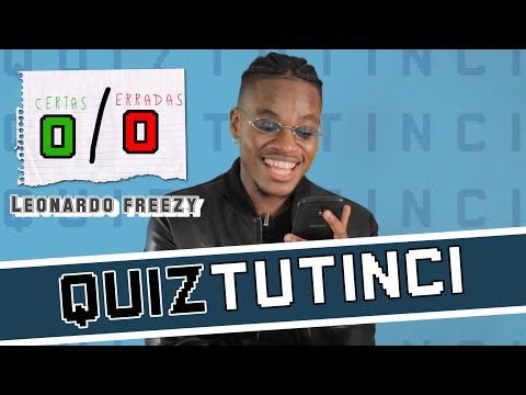 Leonardo Freezy congelou nas respostas🤪#QUIZTUTINCI