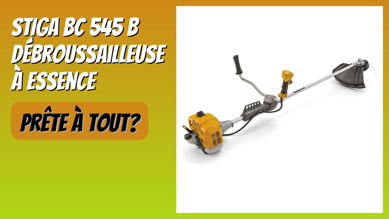 Debrousailleuse thermique à guidon video thumbnail