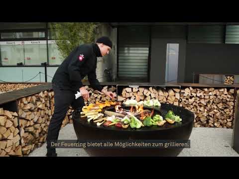 Feuerring das Original auf der Giardina 2018 – Untertitel Deutsch / #Grillring #Feuerschale