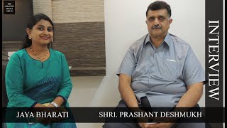 Prashant Deshmukh Interview - Jaya Bharati | Daddy Deshmukh Short Film Festival | 2019 video