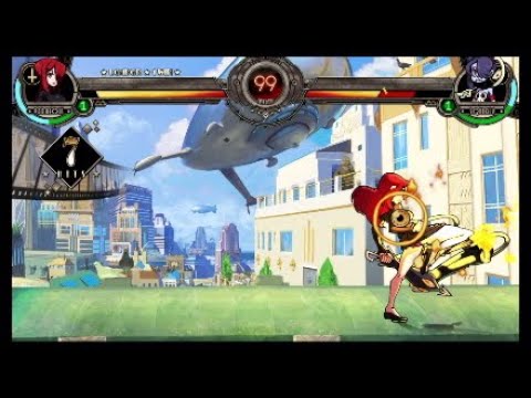 Skullgirls - Salty Parasoul VS Squigly