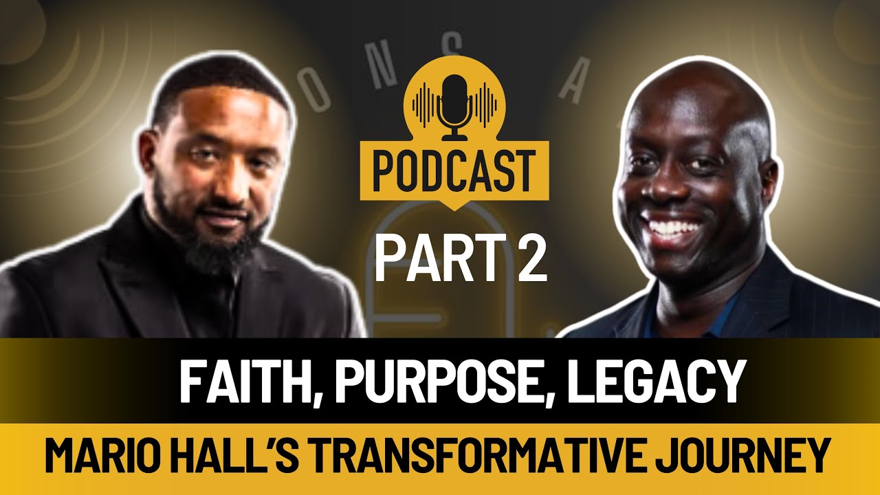 Writing Faith Mario Hall’s Story of Spiritual Transformation | Life, Lessons, and Legacy Podcast