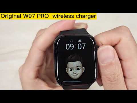2022 new original W97 and W97 PRO watch wireless charger Bluetooth Call Blood Pressure Oxygen