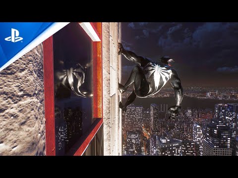 Venom Free Roam Gameplay PS5 | Spider-Man 2 60fps
