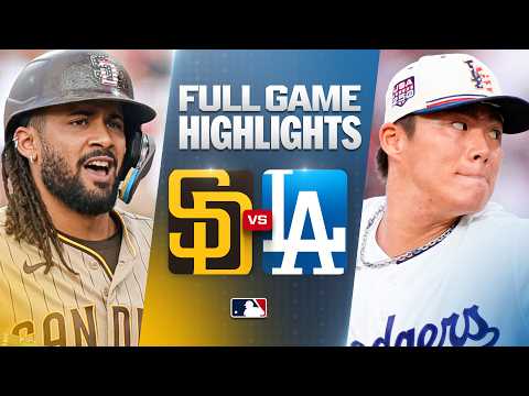 LA다저스 VS 샌디에이고 3:0 MLB 하이라이트
