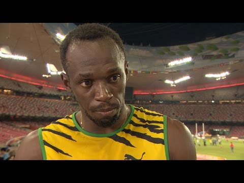 Usain Bolt Gold Medal Interview | IAAF World Championships Beijing 2015