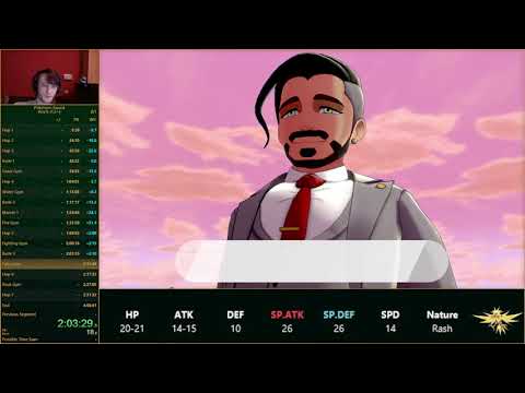 Pokémon Sword (V1.2+) speedrun in 4:14:38