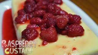 RASPBERRY CUSTARD DELIGHT