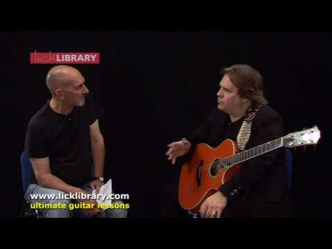 Doyle Dykes Country Blues Guitarist Interview with Lick Library