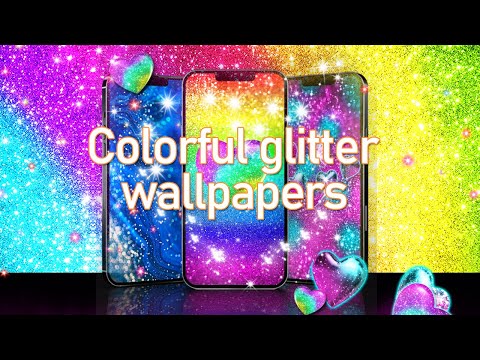 Colorful glitter wallpapers Video