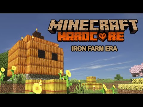 EPIC Minecraft Hardcore Iron Farm Adventure!