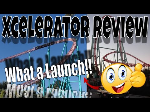 Video review of Xcelerator by Gridiron Coasters