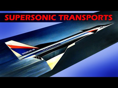 SUPERSONIC AIRLINERS - From Concepts to Concorde, the Story of Supersonic Transport Development