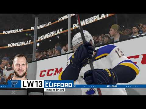 NHL 21 Season mode gameplay: St. Louis Blues vs Anaheim Ducks - (Xbox One HD) [1080p60FPS]