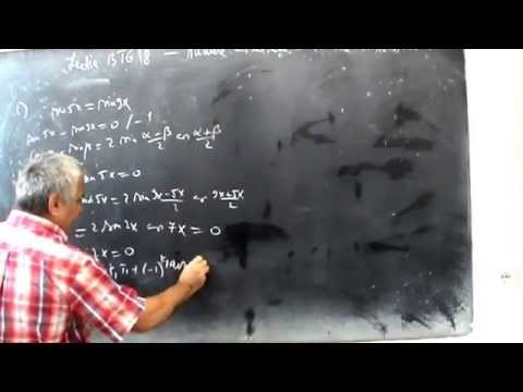 Lectia BTG 18 -   Bazele trigonometriei -     Ecuatie trigonometrica