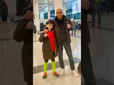 Farewell at Tbilisi Airport: Dewran accompanies his father, Sifu Nihat Atamtürk ✈️