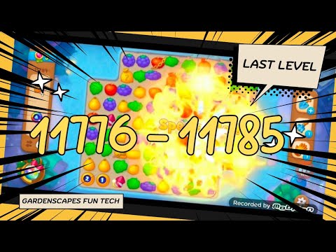LAST LEVEL THIS WEEK  #11776 ~ #11785‼️ GARDENSCAPES (DEC 01, 2022)