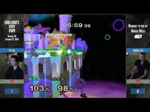 Oakland's Very Own: Singles - Losers: ycz (Samus) vs Darrell (Samus)