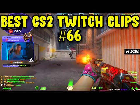 BEST CS2 CLIPS #66 | CS2 BEST TWITCH HIGHLIGHTS