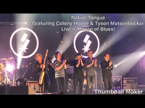 Switchfoot - Native Tongue Featuring Colony House & Tyson Motsenbocker (Live @ House of Blues) (4K)