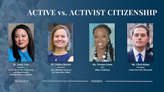 ACTIVE VS. ACTIVIST CITIZENSHIP: WEBINAR