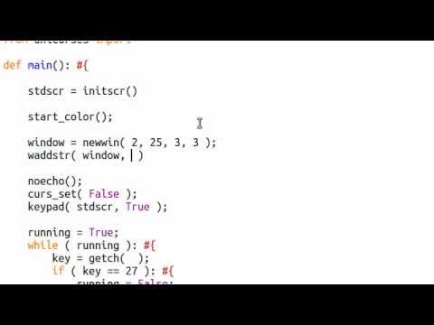 Learn Python curses 09 Window Box - Mind Luster