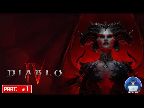DIABLO 4 Gameplay Walkthrough Part 1  FULL BETA  - No Commentary