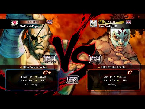 TheFrickinPope (Sagat) vs Low Quality UK (El Fuerte)