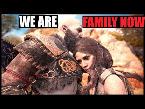 I am Impressed Kratos ... We Are Family Now ! God Of War Ragnarok Valhalla DLC - ROMANCE