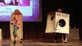 Sing Gunter, Rosita UNICORN 2018 cosplay