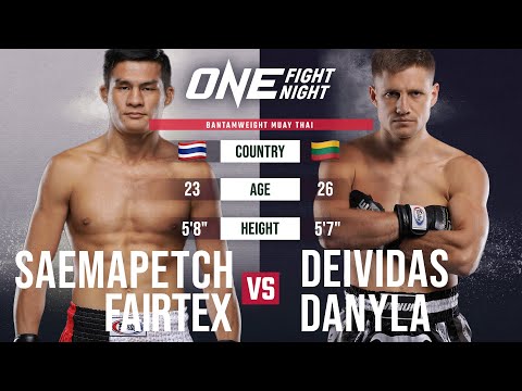 Saemapetch Fairtex vs Deividas Danyla full fight