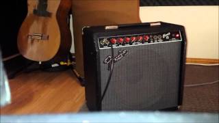 Video thumbnail for Fender Champ 12 amplifier clean. Red Knob Demo..All original by Frank Ratta