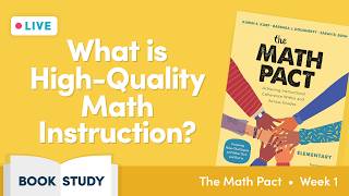 The Math Pact: Week 1
