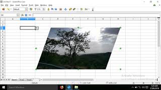22 Open Office Calc Inserting Image or Video