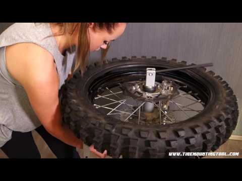 How to change a motocross tire easily? TMT4 Lite