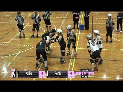 Kallio vs Perth - 2019 WFTDA Continental Cup - Europe Game 11