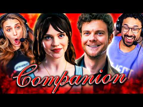COMPANION (2025) IS WILD!! MOVIE REACTION!! First Time Watching! Jack Quaid | Sophie Thatcher