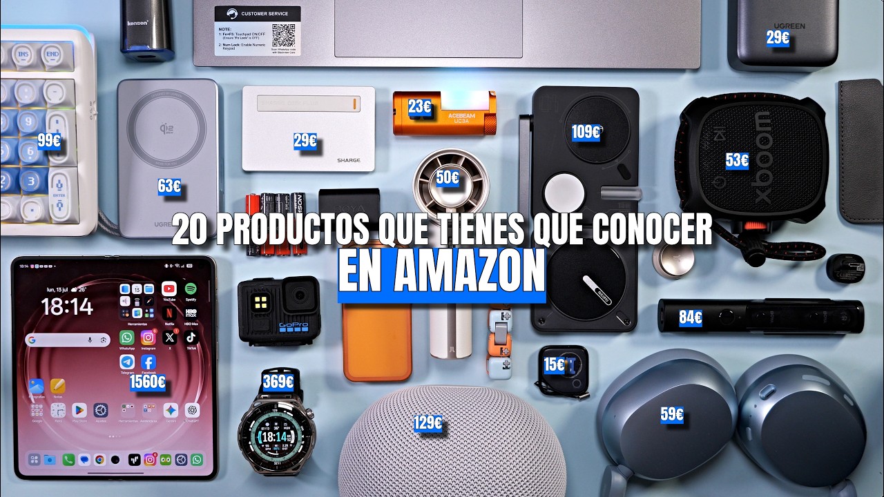20 productos TOP de AMAZON en los nuevos PRIME DAYS 💥 ¡Aprovecha los regalos de VERANO!