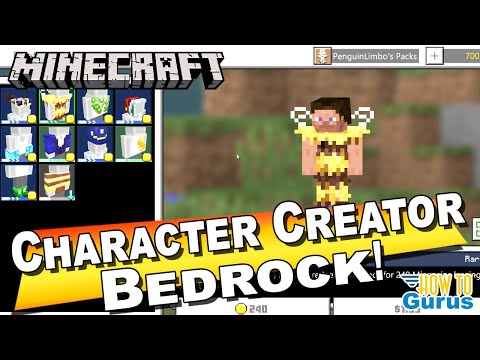 HTG George - How You Can Use the Minecraft Bedrock Character Creator to Change the Look of Your Character Skin