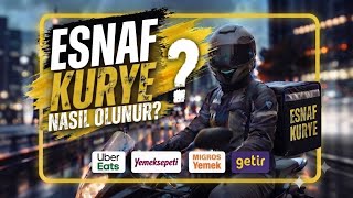 Moto Kurye Günlükleri | Esnaf Kurye Nasıl Olunur? #yemeksepeti #ubereats #kurye 
