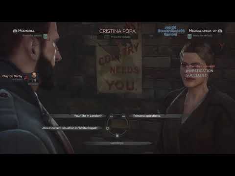 StealthBlade Plays Vampyr pt 27: Leveling Up and New Orders from Redgrave