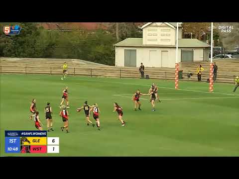 SANFLW GF - Glenelg's Ebony Marinoff kicks a beauty