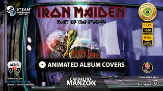🎧 Iron Maiden - Blood on the World&#39;s Hands (Live) #AnimatedAlbumCover